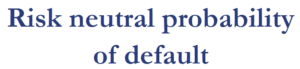 Risk-neutral-probability-of-default