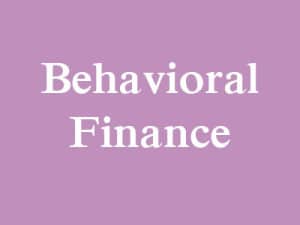 Behavioral Finance